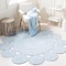 Safavieh 4 x 4 ft. Cape Cod Round Area Rug, Blue & Ivory CAP230M-4R - alternate 4